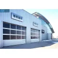 Modern Vehicle Store Clear Glass Overhead Garage Door